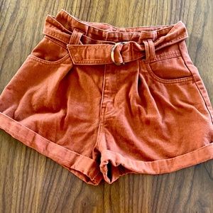 High waist sorts for girl o woman . Size S